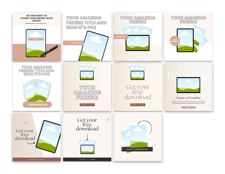 Facebook Ad Template Bundle for Coaches And Course Creators